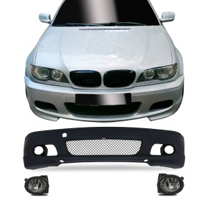 Zderzak przedni BMW 3 E46 Coupe/Cabrio 99-07r. (M-Pakiet, z Halogenami)